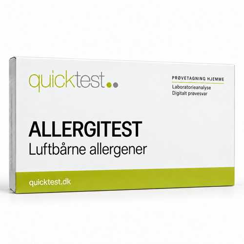 Quicktest ALLERGITEST – Luftbårne allergener – dansk produktbillede