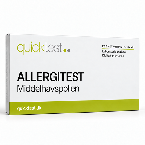 Quicktest ALLERGITEST – Middelhavspollen – dansk produktbillede