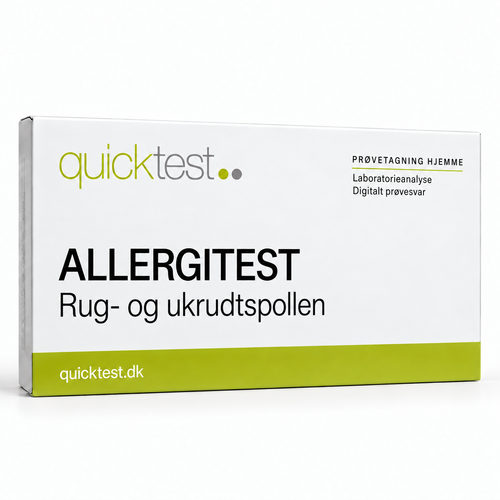 Quicktest ALLERGITEST – Rug- og ukrudtspollen – dansk produktbillede