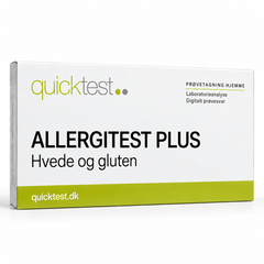 Quicktest ALLERGITEST PLUS – Hvede og gluten – dansk produktbillede