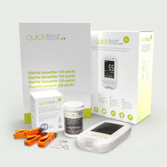 Blodsukkermåler inkl. 50 teststrimler