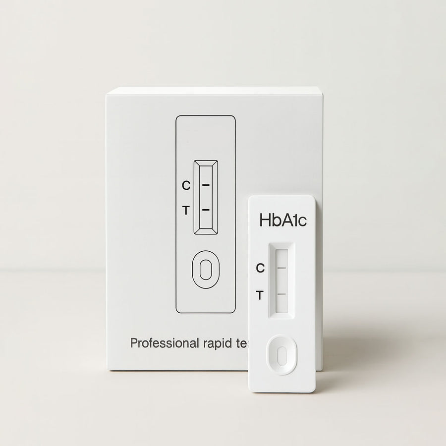 HbA1c hurtigtest 10-pak – Professionel brug