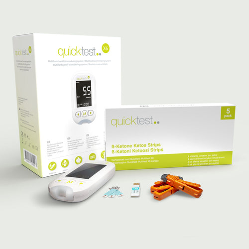 Keto-testpakke med 5 stk.