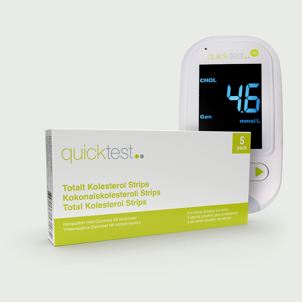 Kolesteroltest – 5-pak
