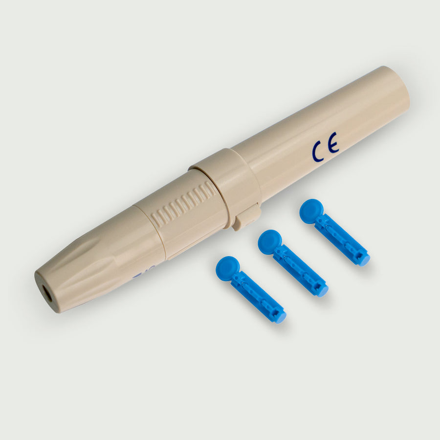 Lancetpen inkl. 50 lancetnåle