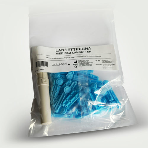 Lancetpen inkl. 50 lancetnåle