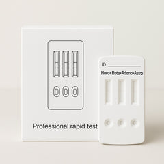 Norovirus + Rotavirus + Adenovirus + Astrovirus Kombinationstest 10-pak – Professionel brug