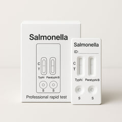 Salmonella Typhi &amp; Paratyphi Antigen Kombinationstest 10-pak – Professionel brug