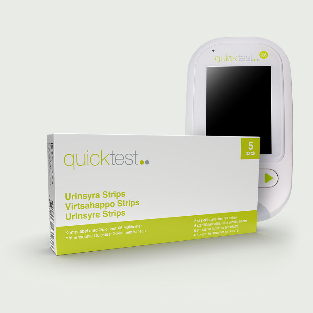 Urinsyretest – 5-pak